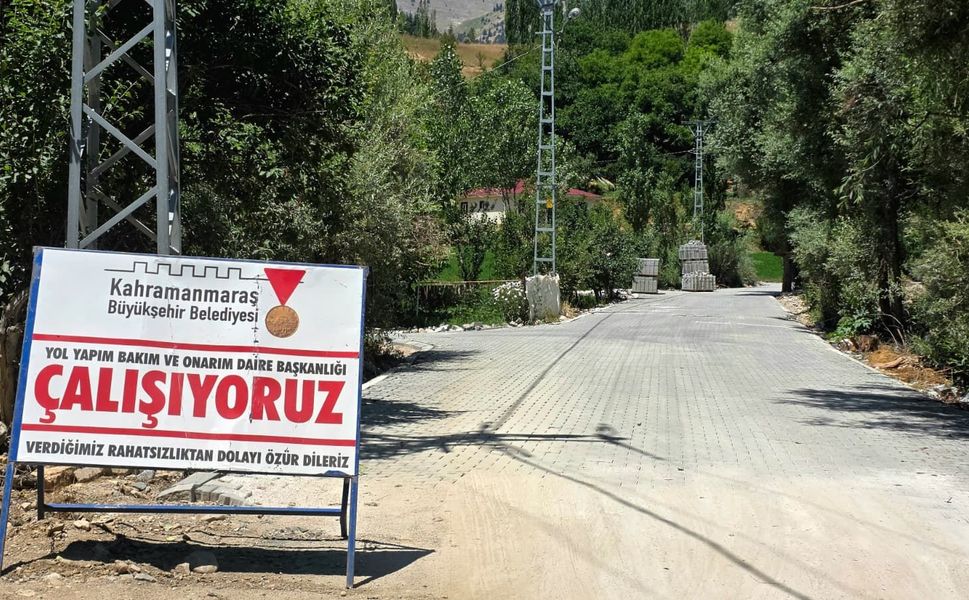 Büyükşehir, Göksun Kırsalında Ulaşım Konforunu Yükseltiyor