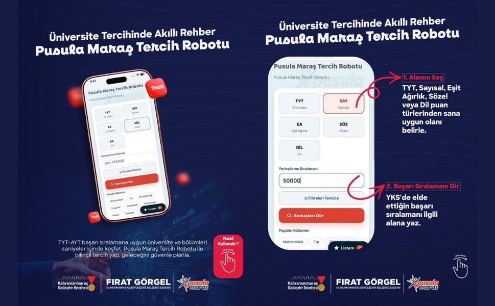 Büyükşehir’den Gençlere Üniversite Tercihinde Dijital Destek