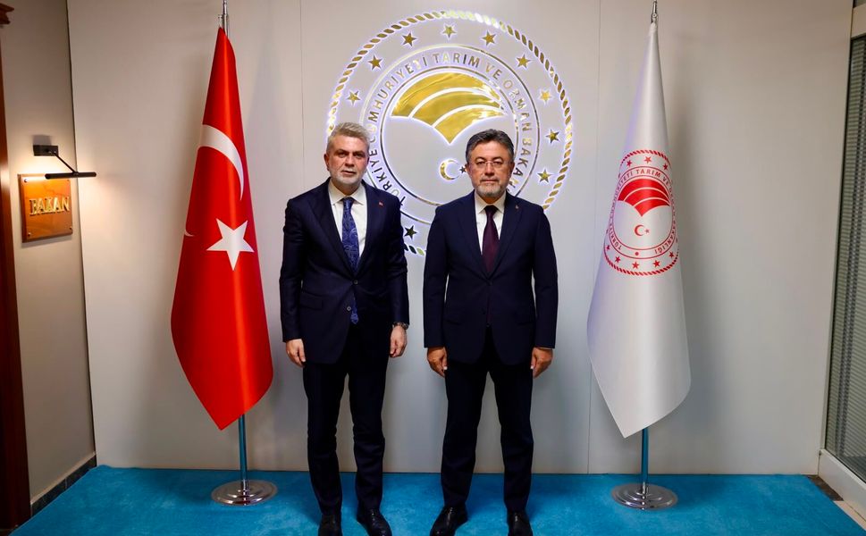 Başkan Görgel, Tarım ve Orman Bakanı Yumaklı ile Bir Araya Geldi