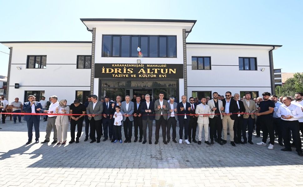 Elbistan’da İdris Altun Taziye ve Kültür Evi’nin Açılışı Gerçekleştirildi