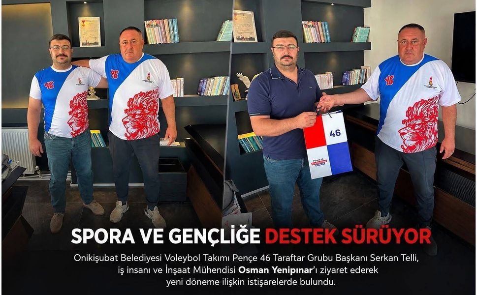 Pençe 46 Taraftar Grubu’ndan Osman Yenipınar’a Teşekkür Ziyareti