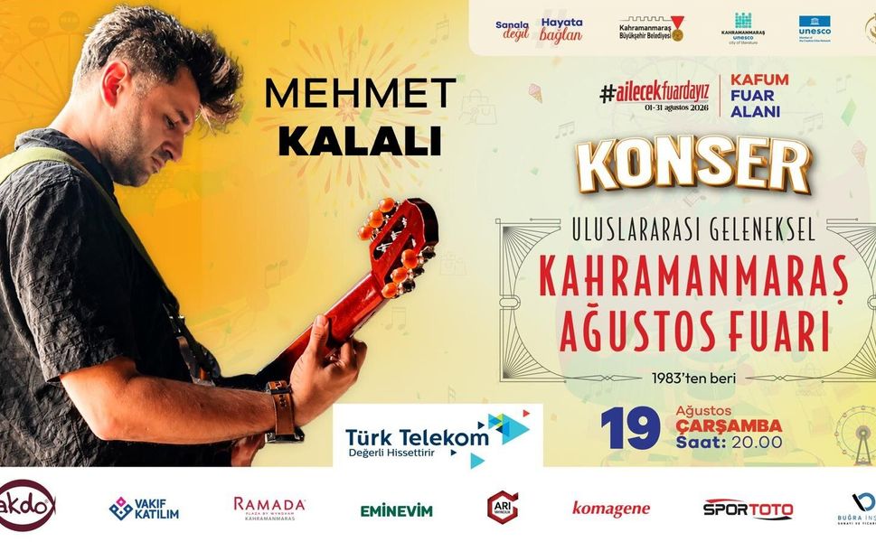 Ağustos Fuarı’nda 19 Ağustos’ta Müzik Ziyafeti Yaşanacak