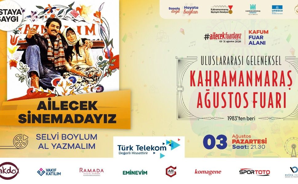 Yeşilçam'ın Efsanesi Ağustos Fuarı'nda Hayat Bulacak