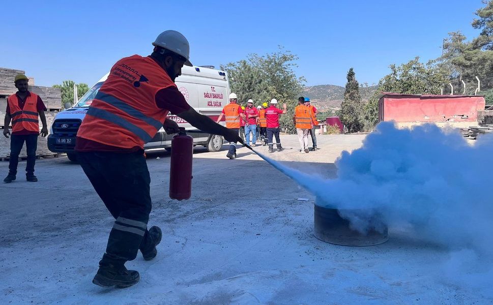 Büyükşehirden Gerçeği Aratmayan Yangın ve Kurtarma Tatbikatı