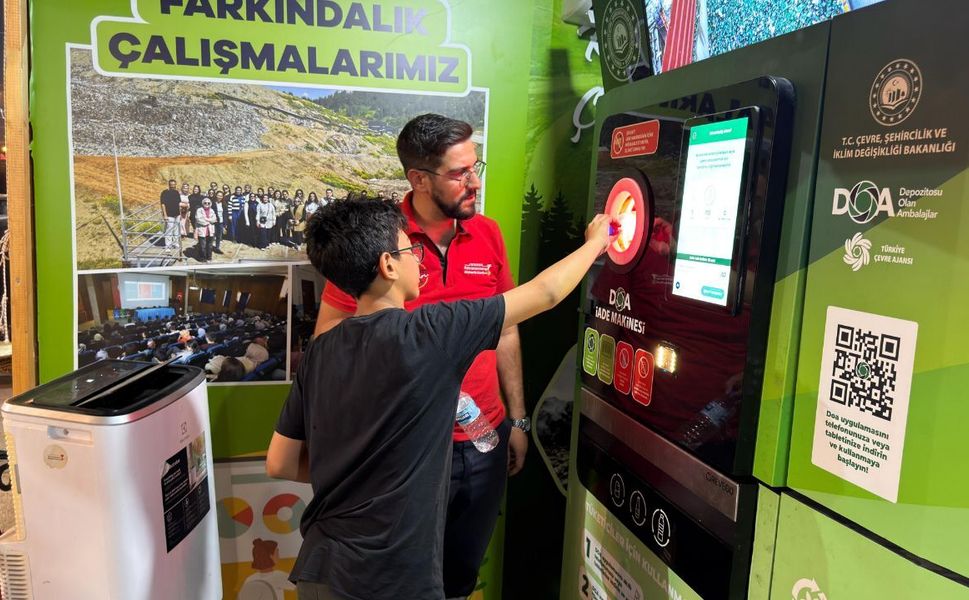 Ağustos Fuarı’nda DOA Uygulamasıyla Geri Dönüşüme Teşvik