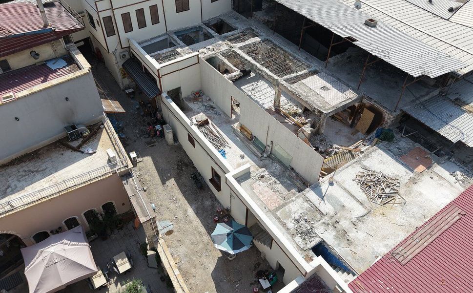 Tarihi Katiphan Sokağı’nda Dönüşüm Sürüyor