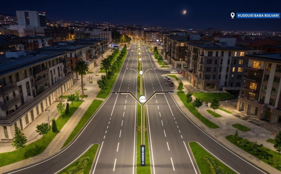Büyükşehir, Kuddusi Baba Bulvarı’nda Dönüşüme Start Verdi