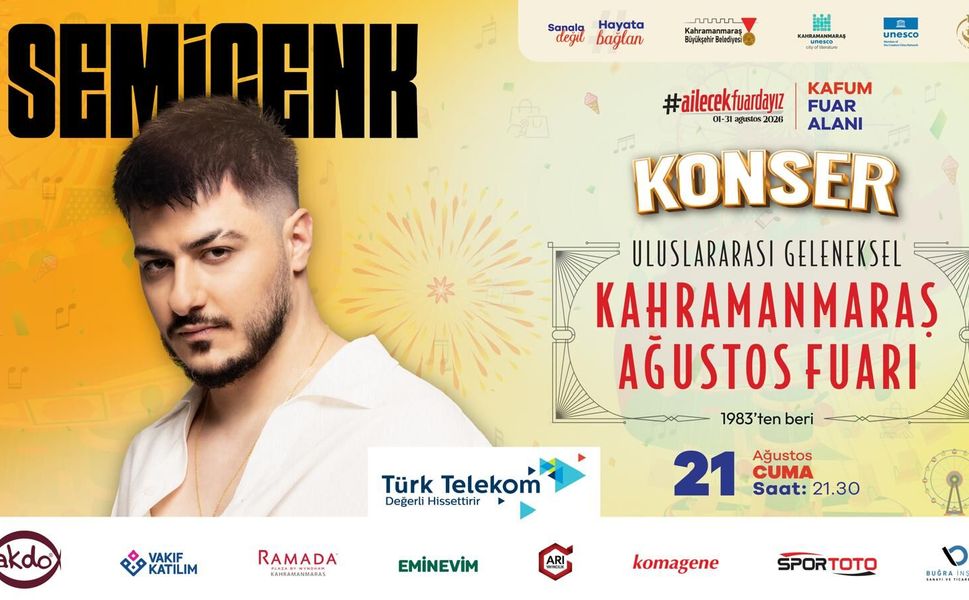 Geleneksel Ağustos Fuarı’nda Sahne Sırası Semicenk’in