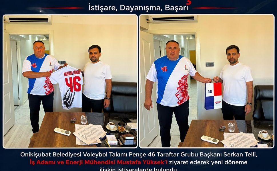 Pençe 46 Taraftar Grubu’ndan Mustafa Yüksek’e Teşekkür Ziyareti