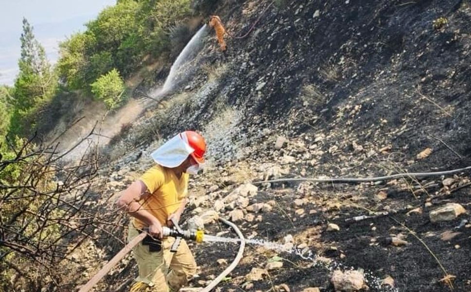 Kahramanmaraş Ahırdağ'daki Orman Yangını kontrol Altına Alındı