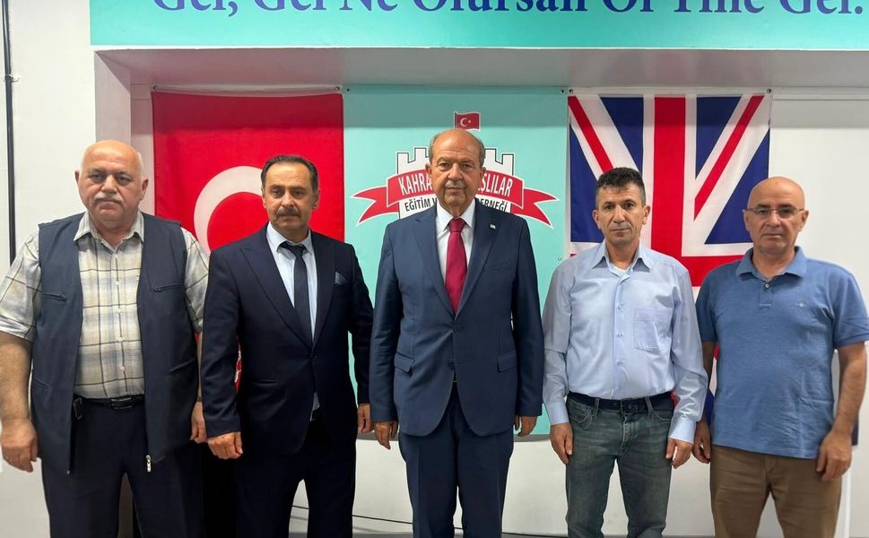 Ersin Tatar İngiltere’de Kahramanmaraşlılarla Bir Araya Geldi