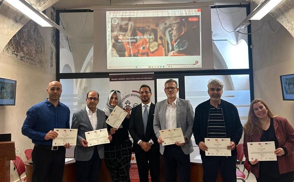 KSÜ Koordinatörlüğündeki “Resilient Responders” Projesi Başarıyla Tamamlandı