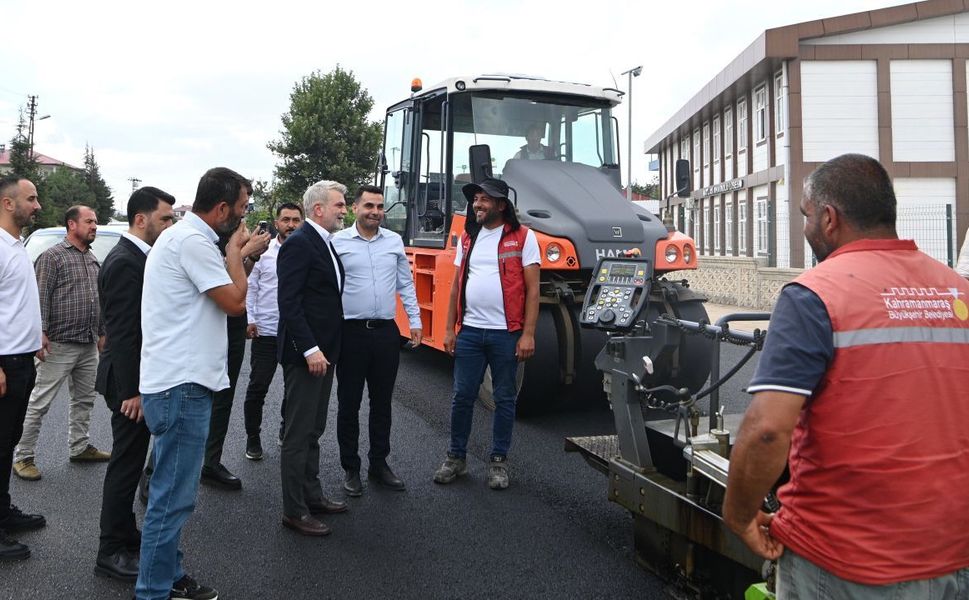 Başkan Görgel; “Afşin’imizin Ulaşımını İyileştirecek Yatırımlarımızı Sürdürüyoruz”