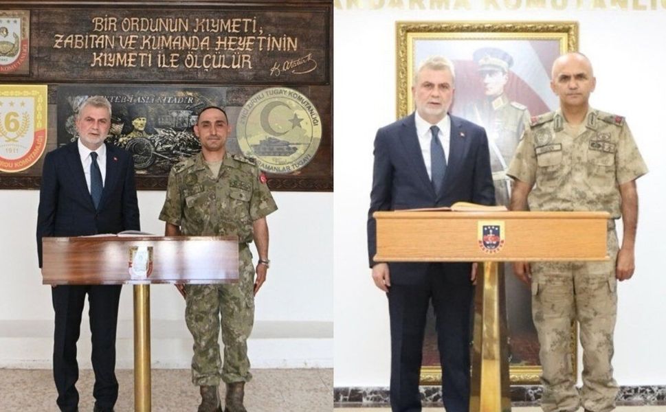 Başkan Görgel’den Gülecen, Kan ve Güler’e Ziyaret