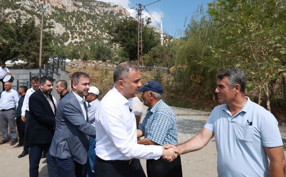 Başkan Toptaş, Kertmen’de Güreş Sahasını İnceledi