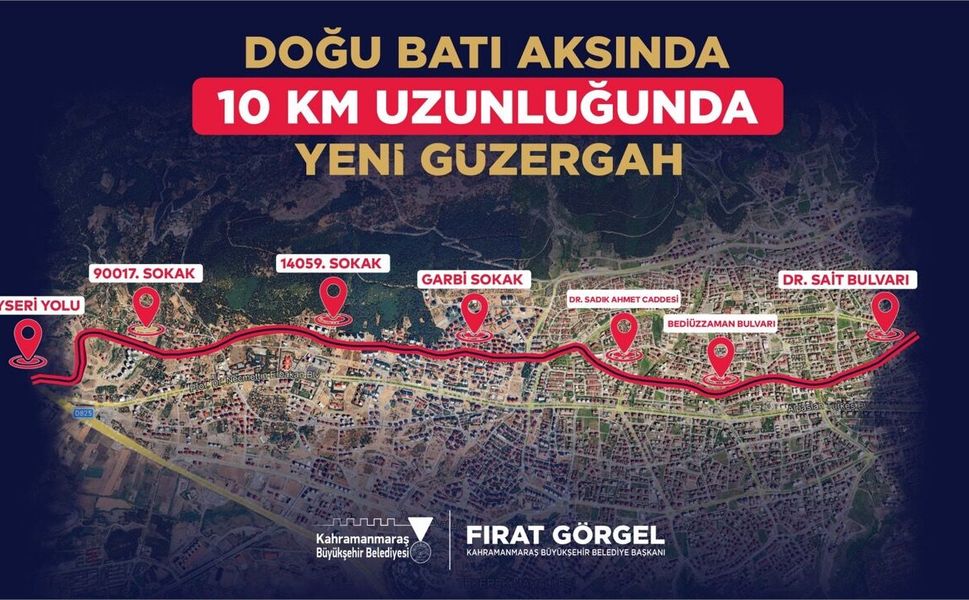 Doğu-Batı Ulaşımına Nefes Olacak Güzergâhta Asfalt Mesaisi Sürüyor