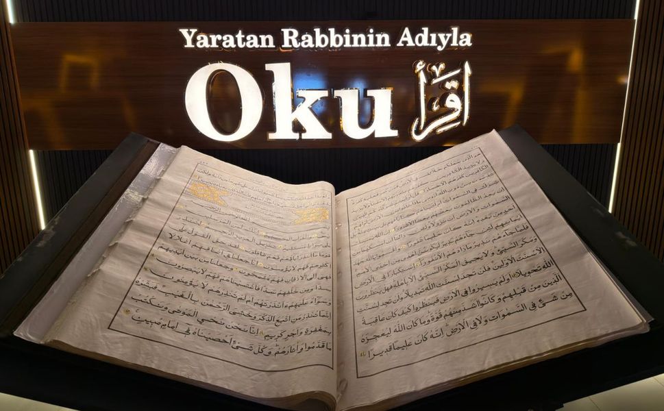 Dünyanın En Büyük İkinci El Yazması Kur’an-ı Kerim’i Kahramanmaraş’ta Ziyarete Açılıyor