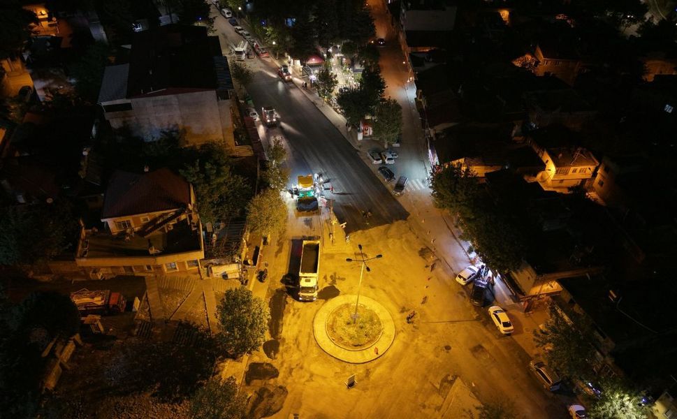 Büyükşehir, Bayazıtlı Bulvarı’nda Kapsamlı Dönüşümü Sürdürüyor