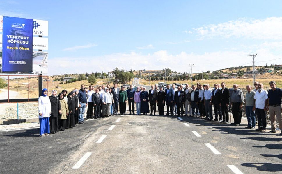 Başkan Görgel; “Yeniyurt Mahallemize İnşa Ettiğimiz Yeni Köprümüz Hayırlı Olsun”