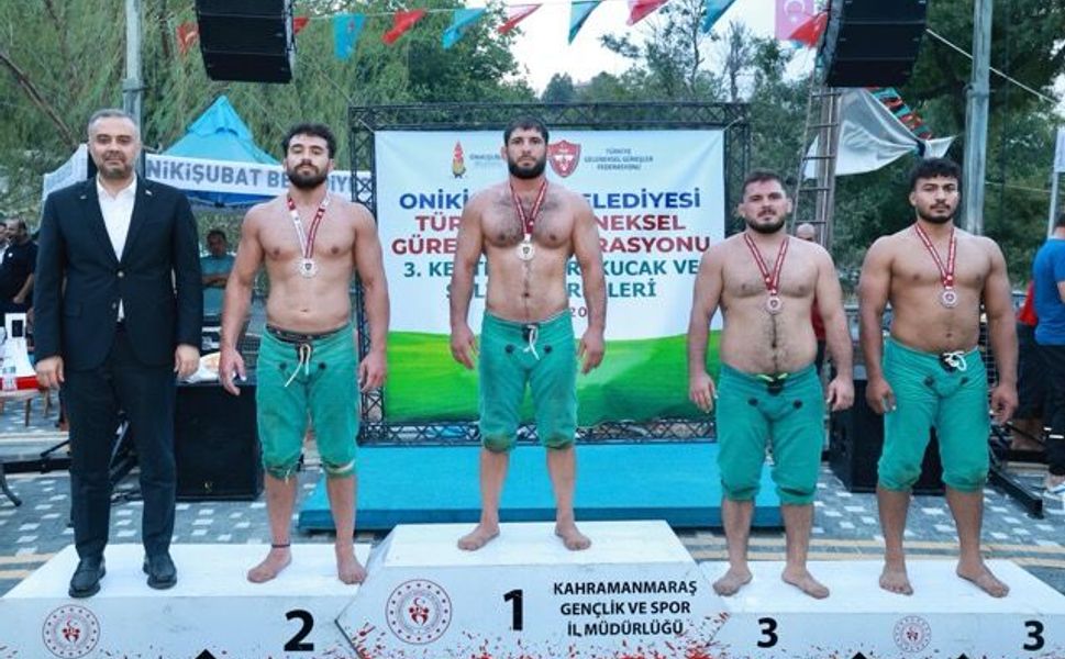 20 yıl sonra Kertmen’de Kurulan Er Meydanının Başpehlivanları Belli Oldu