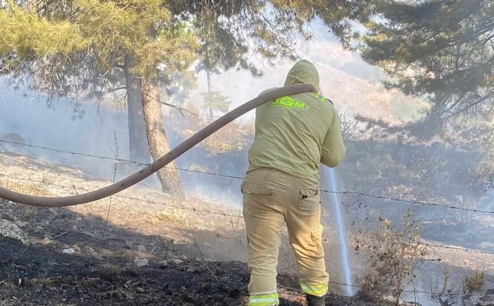 Kahramanmaraş’ta Orman Yangınına Yoğun Müdahale