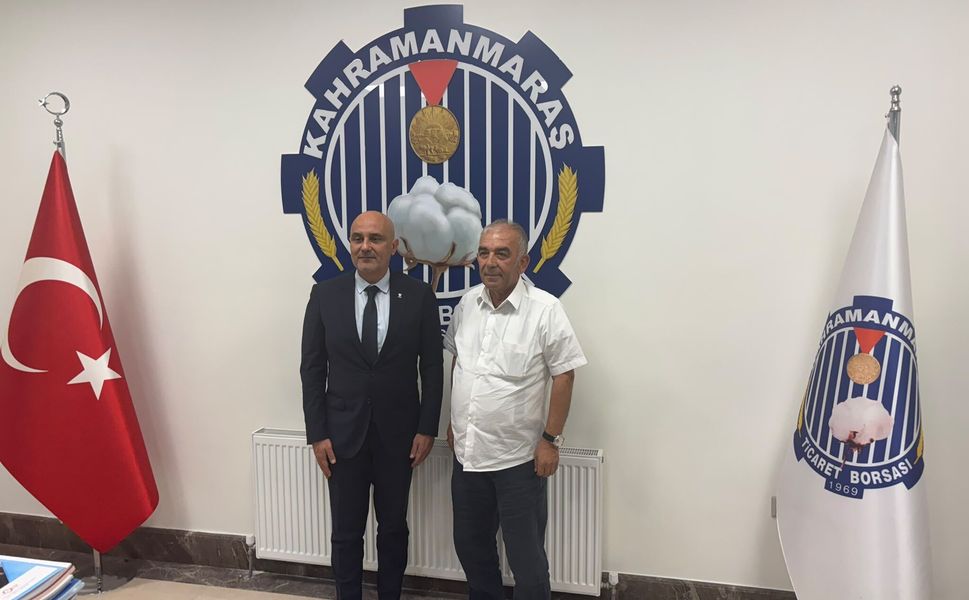 AK Parti Kahramanmaraş İl Başkanı Burak Gül’den Ticaret Borsası’na Ziyaret!
