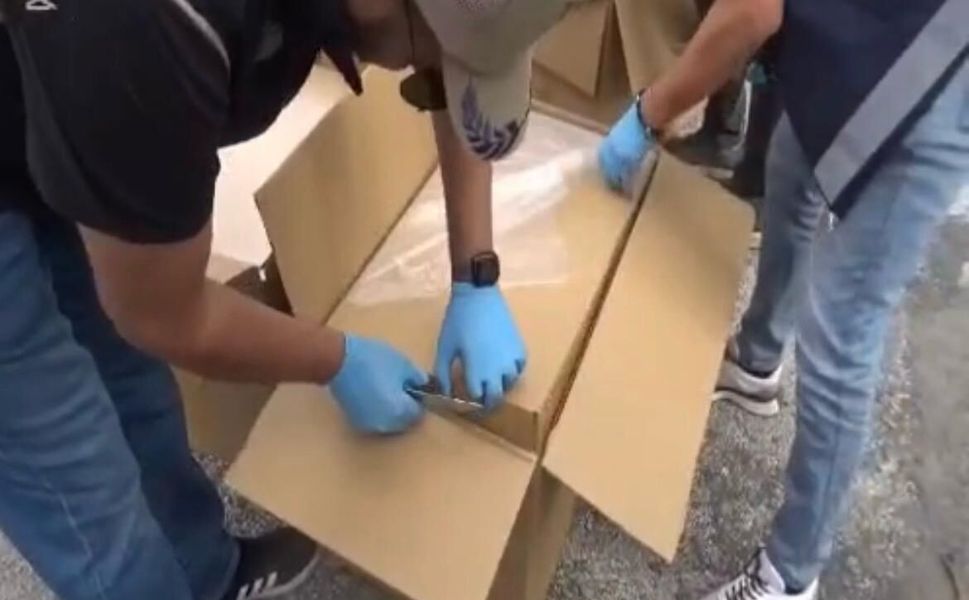 Kahramanmaraş’ta 2 Milyon 62 Bin 500 Makaron Ele Geçirildi