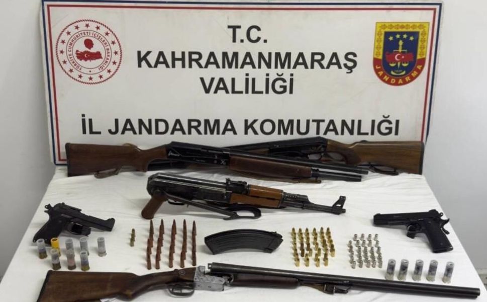 Kahramanmaraş’ta Silah Ticareti Operasyonu 7 Gözaltı