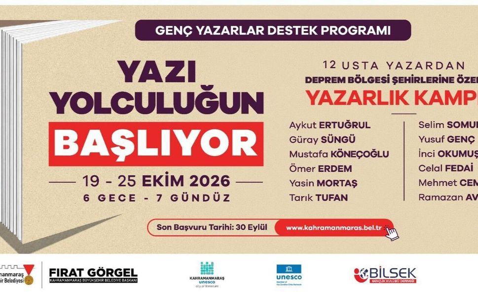 Büyükşehir, Deprem Bölgesindeki Genç Yazarları ‘Yazarlık Kampı’nda Buluşturuyor