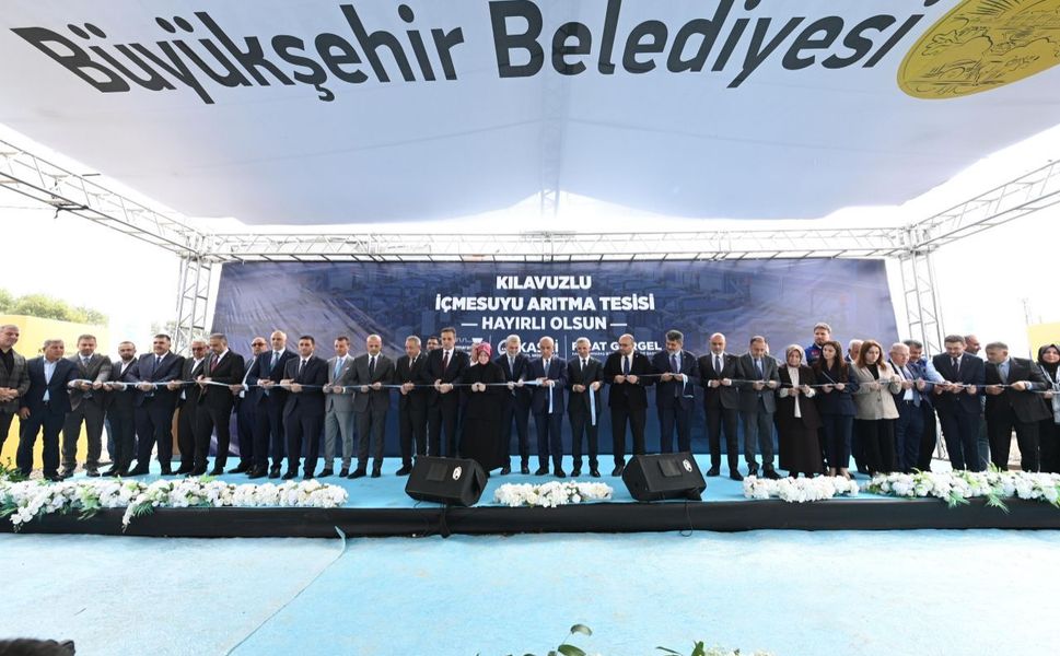 Kılavuzlu İçmesuyu Arıtma Tesisi Hizmete Açıldı