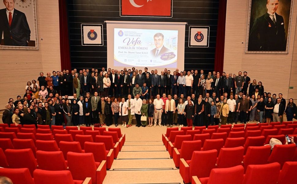 Prof. Dr. İlhami Taner Kale için Emeklilik Töreni Düzenlendi