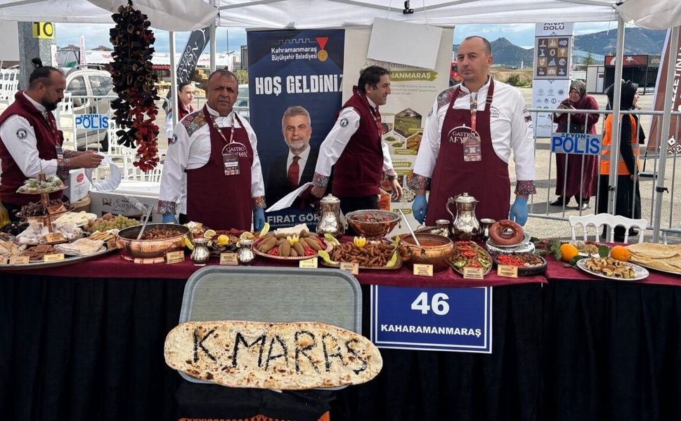 Kahramanmaraş’ın Yöresel Lezzetleri Gastro Afyon’da Yoğun İlgi Görüyor