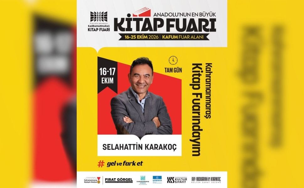 Gazeteci-Yazar Selahattin Karakoç, Kahramanmaraş’ta Okurlarıyla Buluşacak