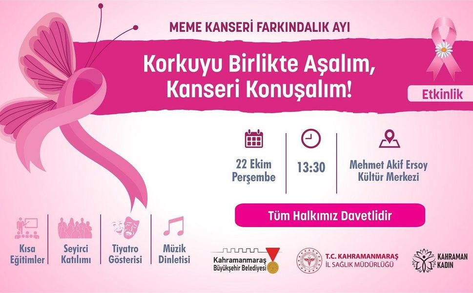 Büyükşehir’den Meme Kanseri İçin Farkındalık Etkinliği