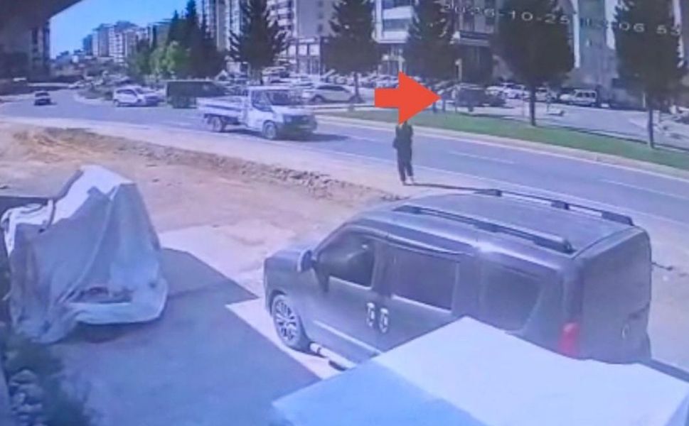Kahramanmaraş'ta Kavşakta Kaza! 1 Yaralı