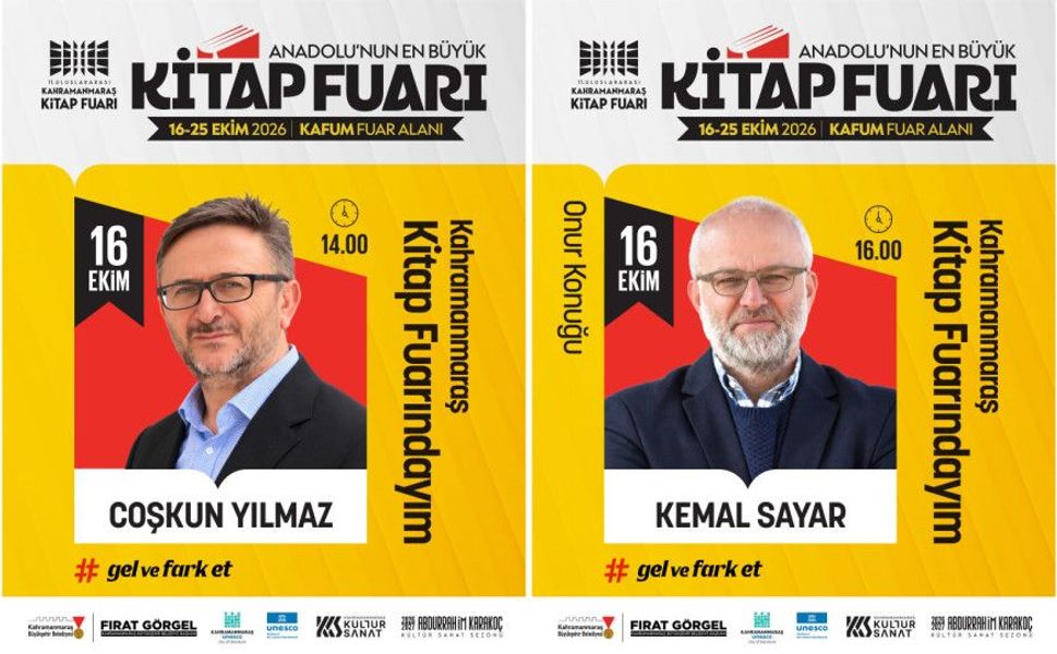 Kahramanmaraş Kitap Fuarı 2 Özel Programla Başlıyor