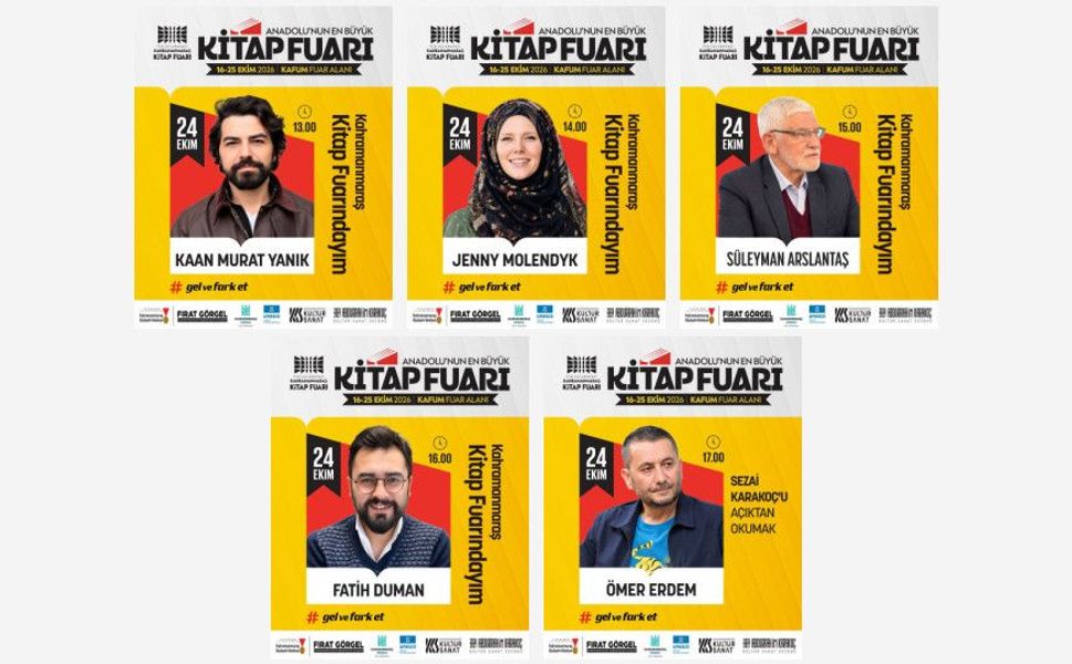 Kitap Fuarı, Cumartesi Günü Birbirinden Değerli İsimleri Ağırlayacak