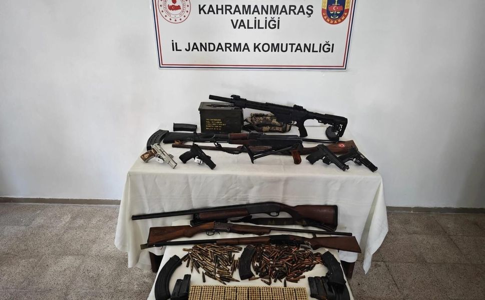 Kahramanmaraş’ta Silah Operasyonu 3 Tutuklama