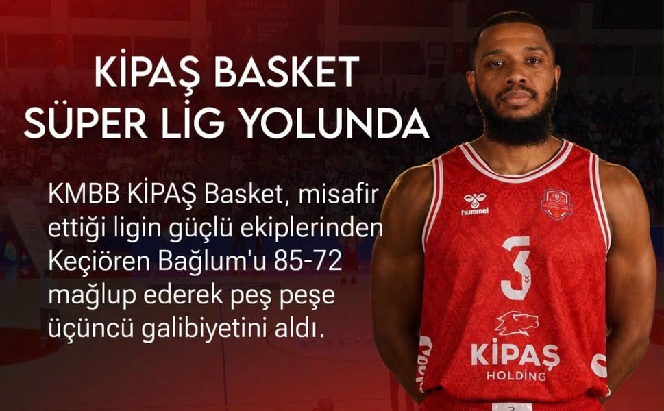 KİPAŞ İstiklal Basket Seriyi üç Maça Çıkardı Keçiören Bağlum’u 85-72 Devirdi