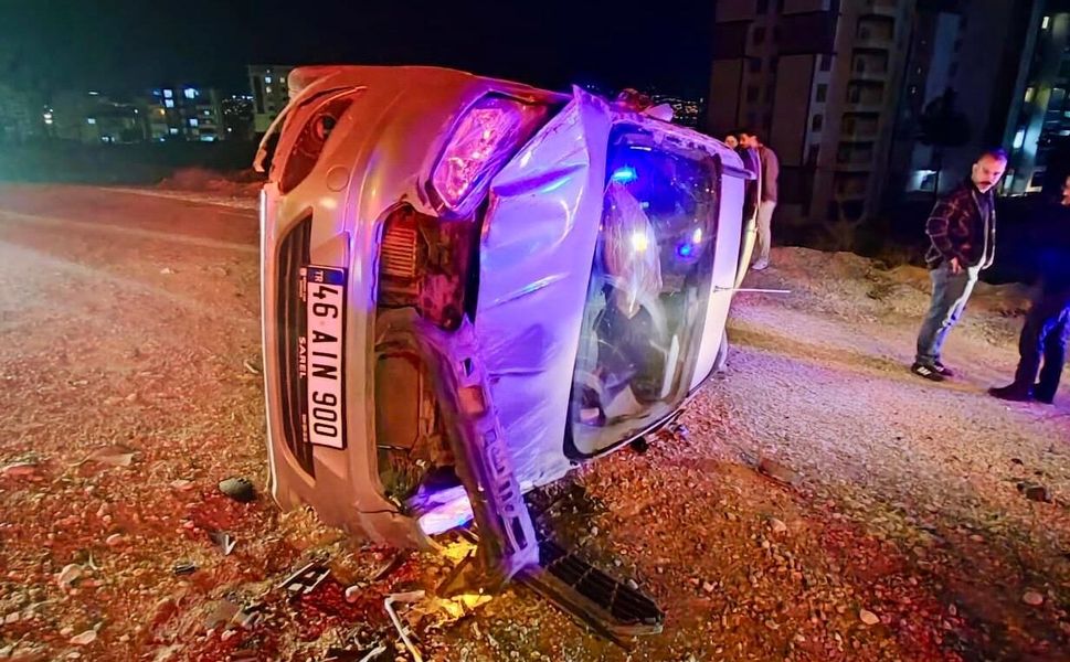 Kahramanmaraş’ta Trafik Kazası: 2 Yaralı