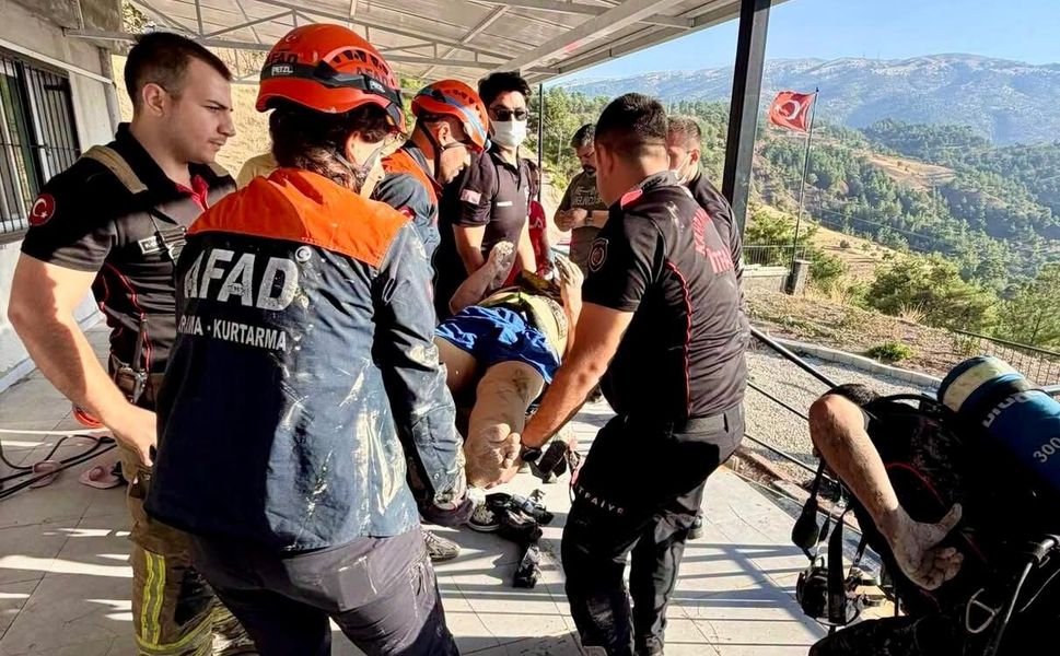 Kahramanmaraş’ta Kuyuya Düşen 2 Kişi Kurtarıldı