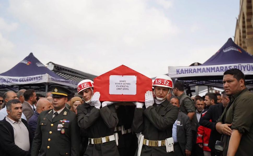 Şehit Uzman Çavuş Yusuf Güneş, Kahramanmaraş’ta Toprağa Verildi