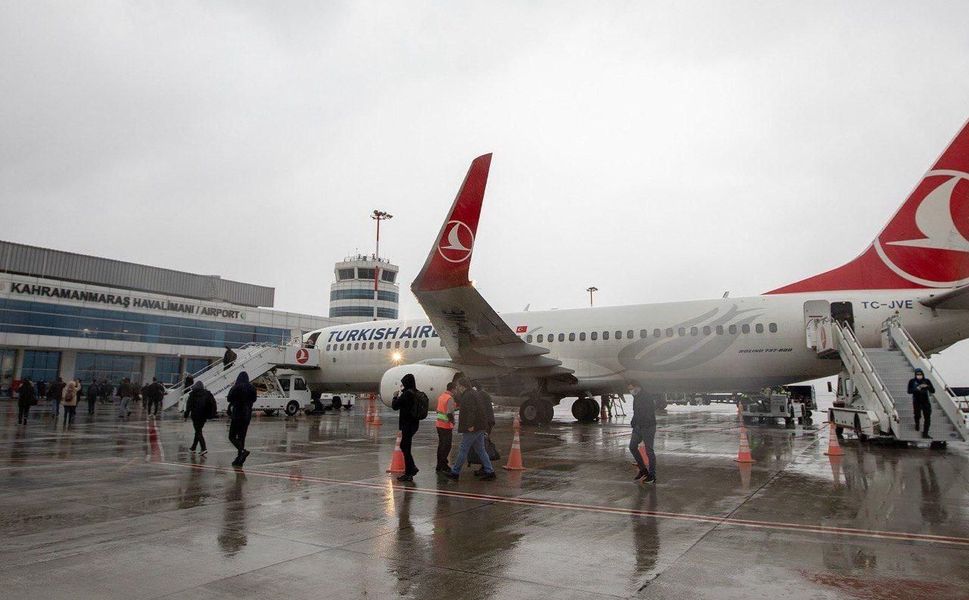 Kahramanmaraş Havalimanı Eylül ayında 32 Bin 365 Yolcuya Hizmet Verdi