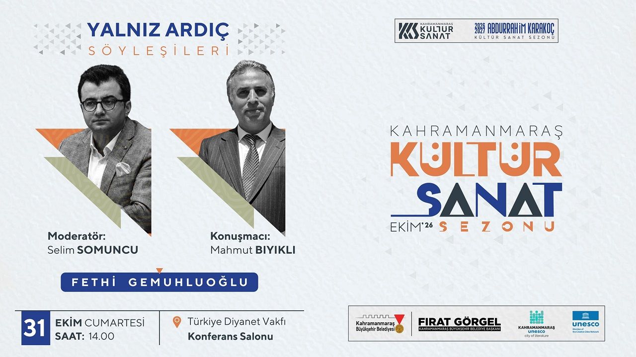Büyükşehir’den 31 Ekim’de Edebiyat ve Gençlik İçin İki Özel Buluşma
