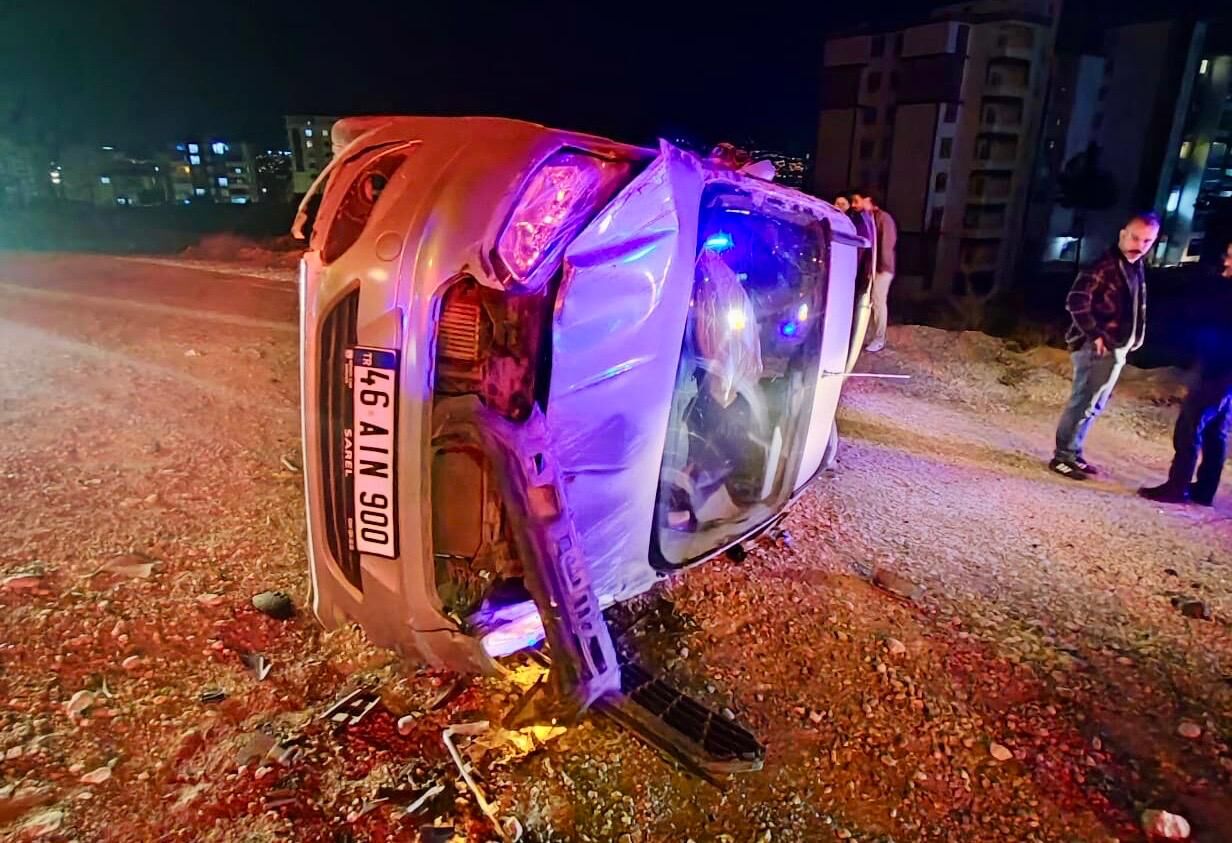 Kahramanmaraş’ta Trafik Kazası: 2 Yaralı