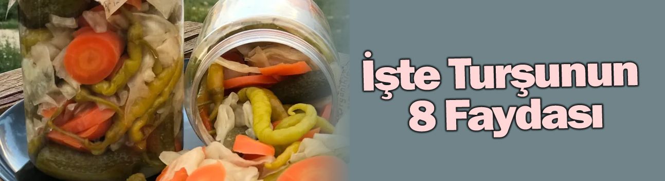 İşte Turşunun 8 Faydası